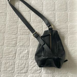 Vince Camuto brand. Black leather sling- like new!!!! NWOT
